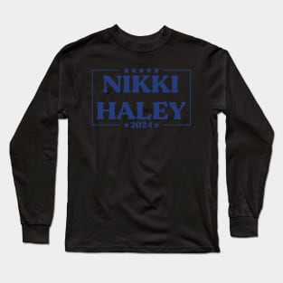 Nikki Haley 2024 For President new Long Sleeve T-Shirt